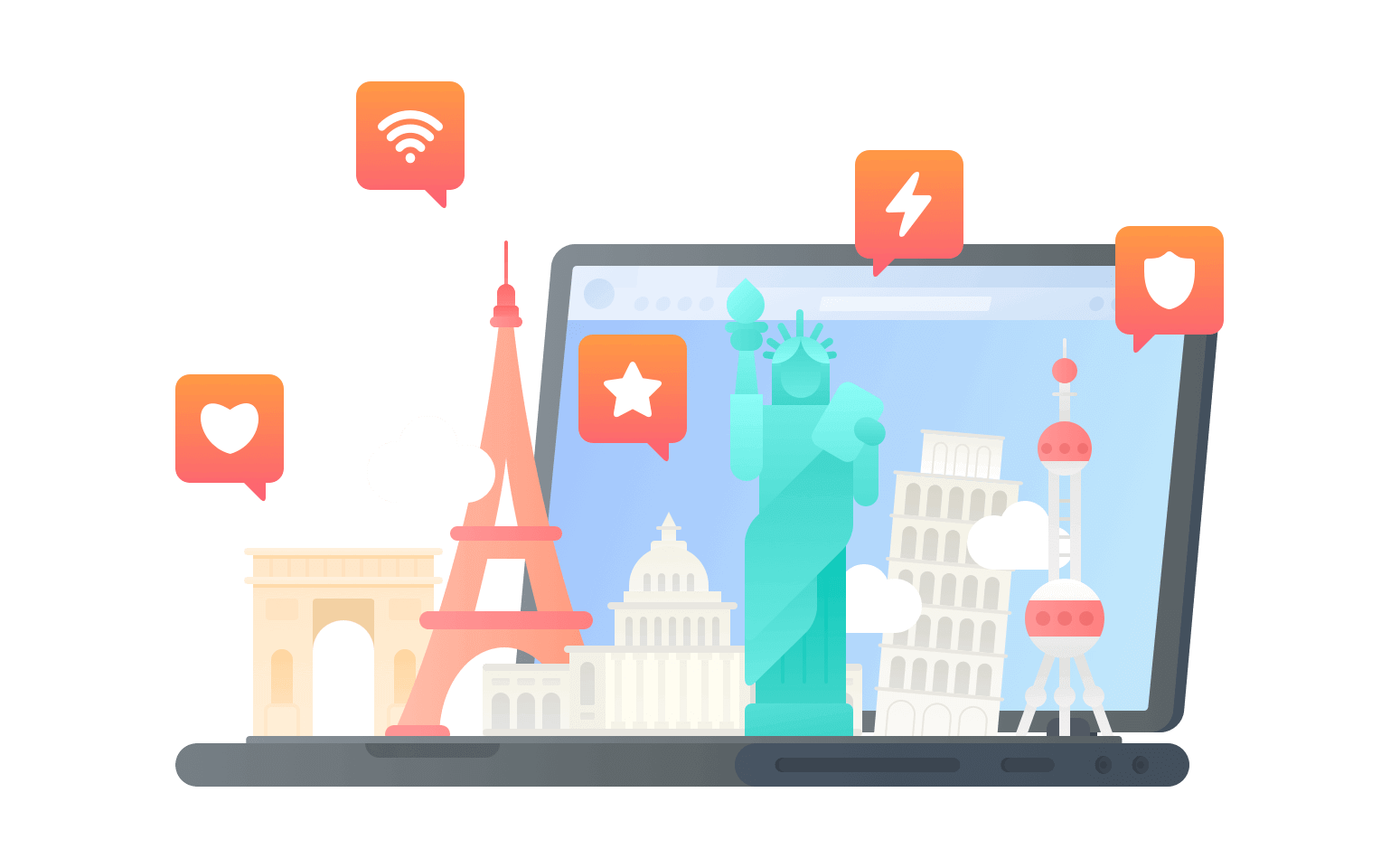 在美属维尔京群岛连接到中国的代理 - 翻回VPN